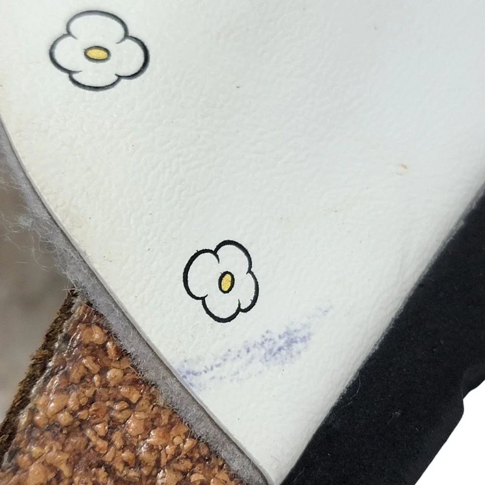 Birkenstock‎ Disney Birkis Clogs Girls Size C8 US 8 Minnie Mickey Mouse White 26